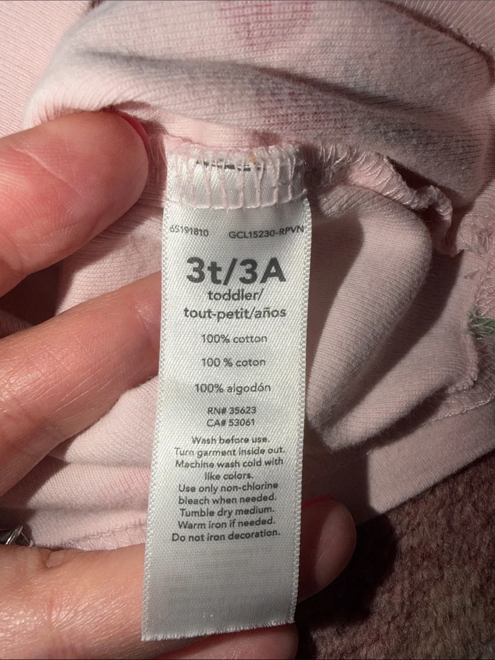 Carter's Pink Cherry Print Pajama Set